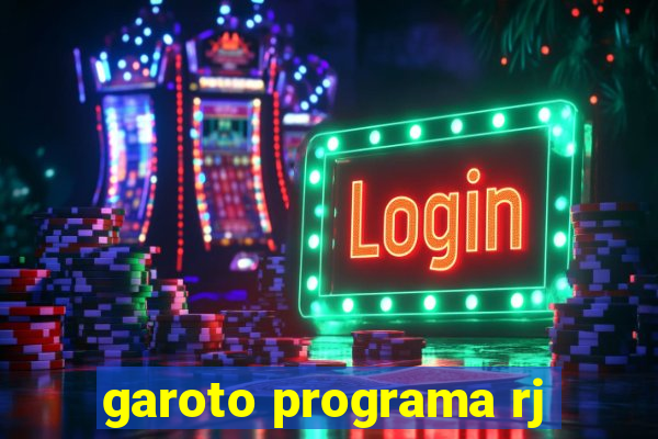 garoto programa rj